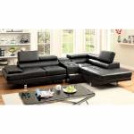 KEMINA SECTIONAL IN BLACK